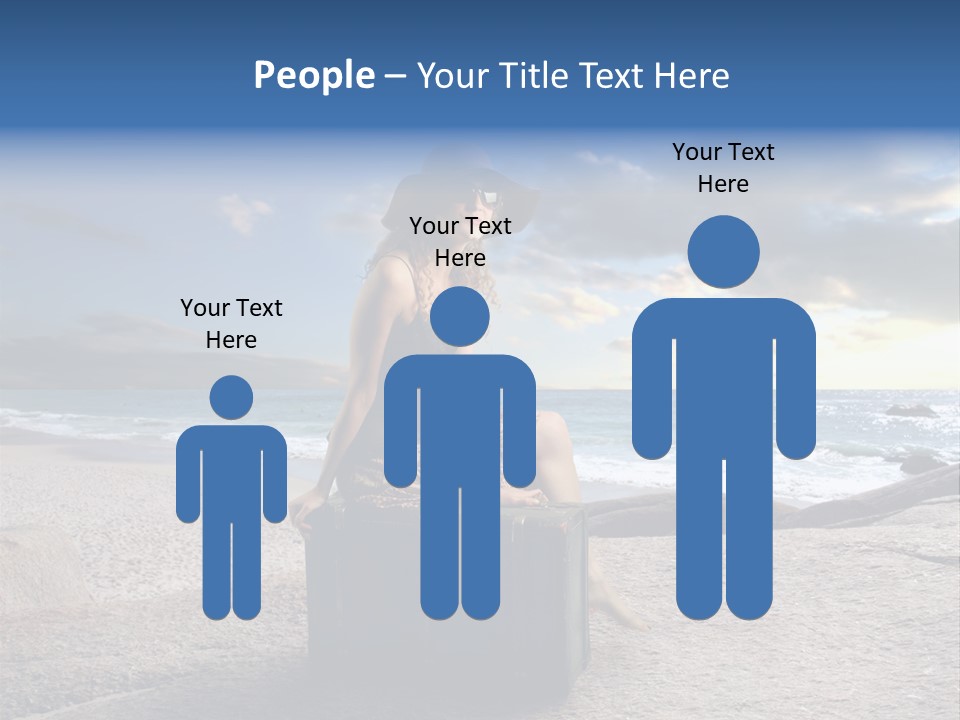 Orizzonte Nudi Paesaggio PowerPoint Template