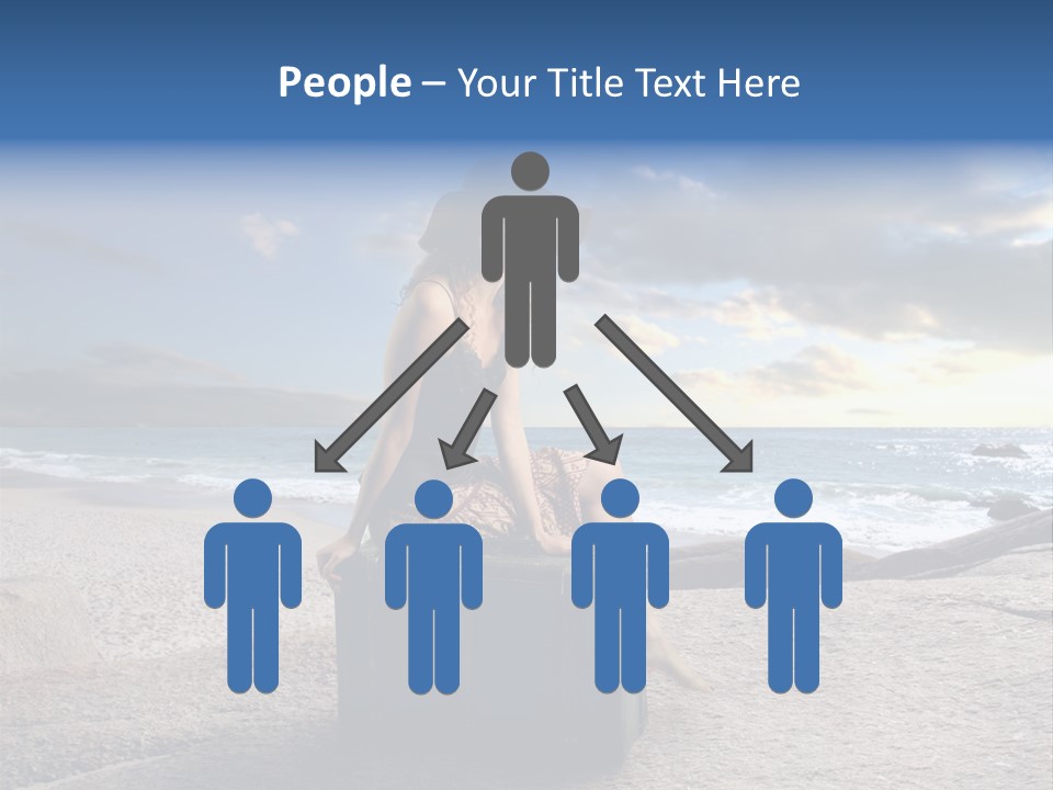 Orizzonte Nudi Paesaggio PowerPoint Template