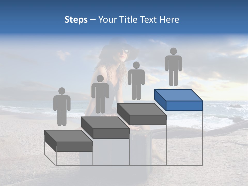 Orizzonte Nudi Paesaggio PowerPoint Template