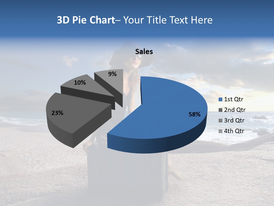 Orizzonte Nudi Paesaggio PowerPoint Template