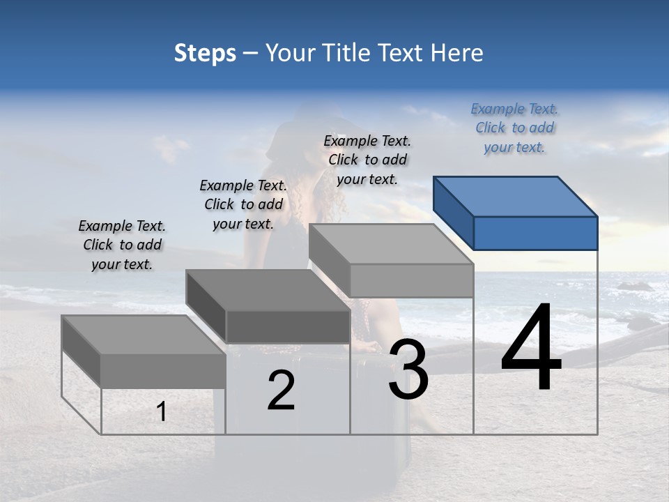 Orizzonte Nudi Paesaggio PowerPoint Template