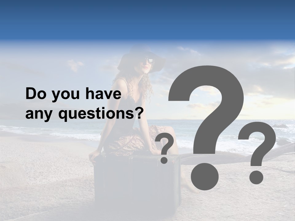 Orizzonte Nudi Paesaggio PowerPoint Template