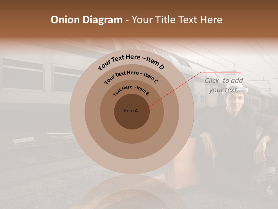 Way Railway Business PowerPoint Template
