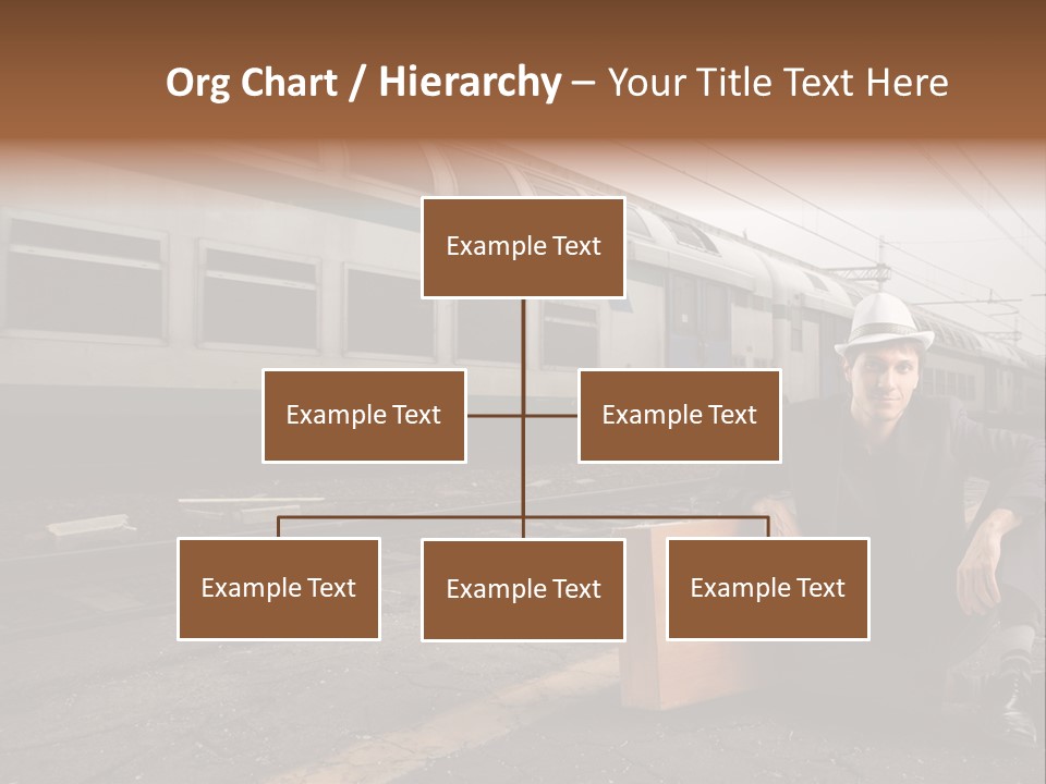 Way Railway Business PowerPoint Template