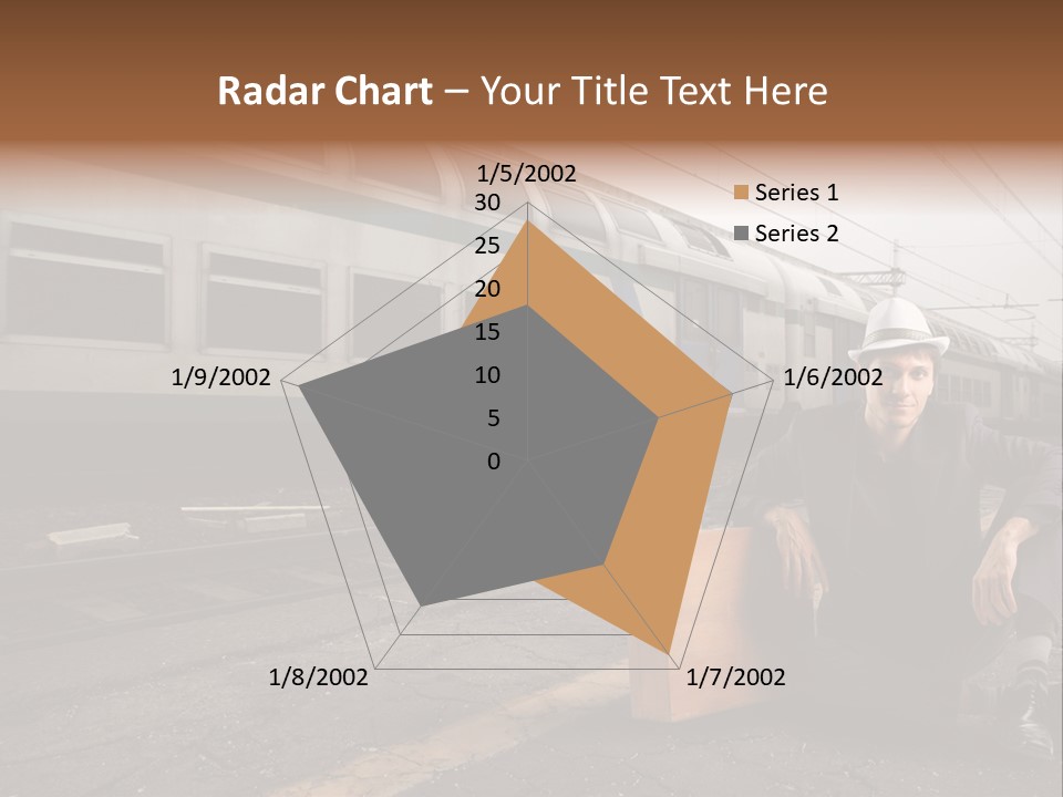 Way Railway Business PowerPoint Template