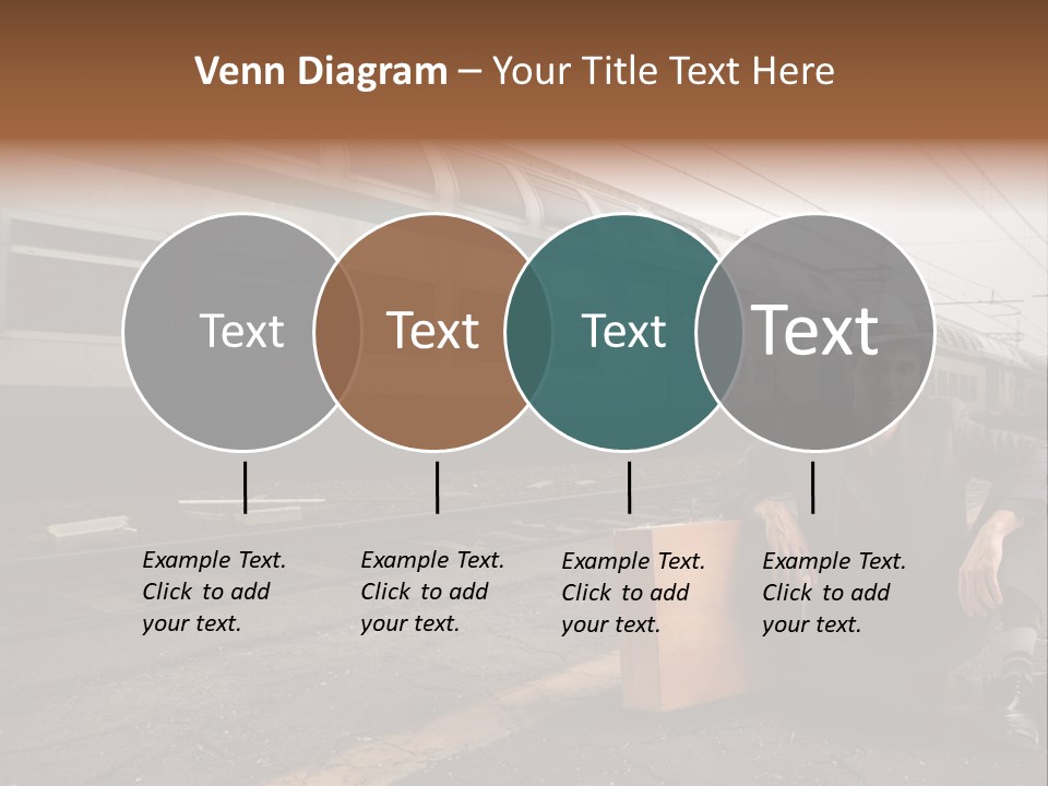 Way Railway Business PowerPoint Template