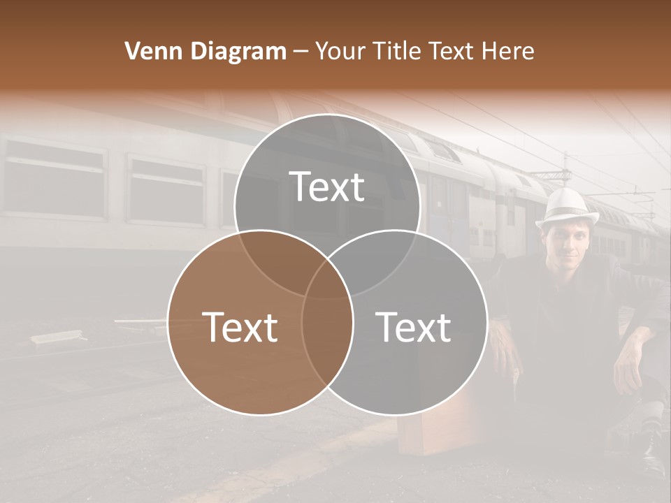 Way Railway Business PowerPoint Template