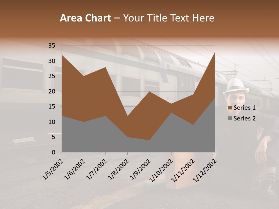 Way Railway Business PowerPoint Template