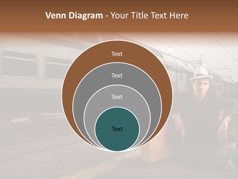 Way Railway Business PowerPoint Template
