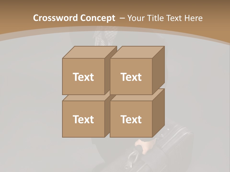 Traditional Coat Occupation PowerPoint Template