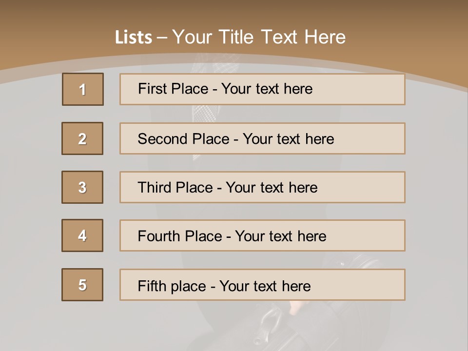 Traditional Coat Occupation PowerPoint Template