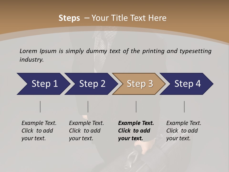 Traditional Coat Occupation PowerPoint Template