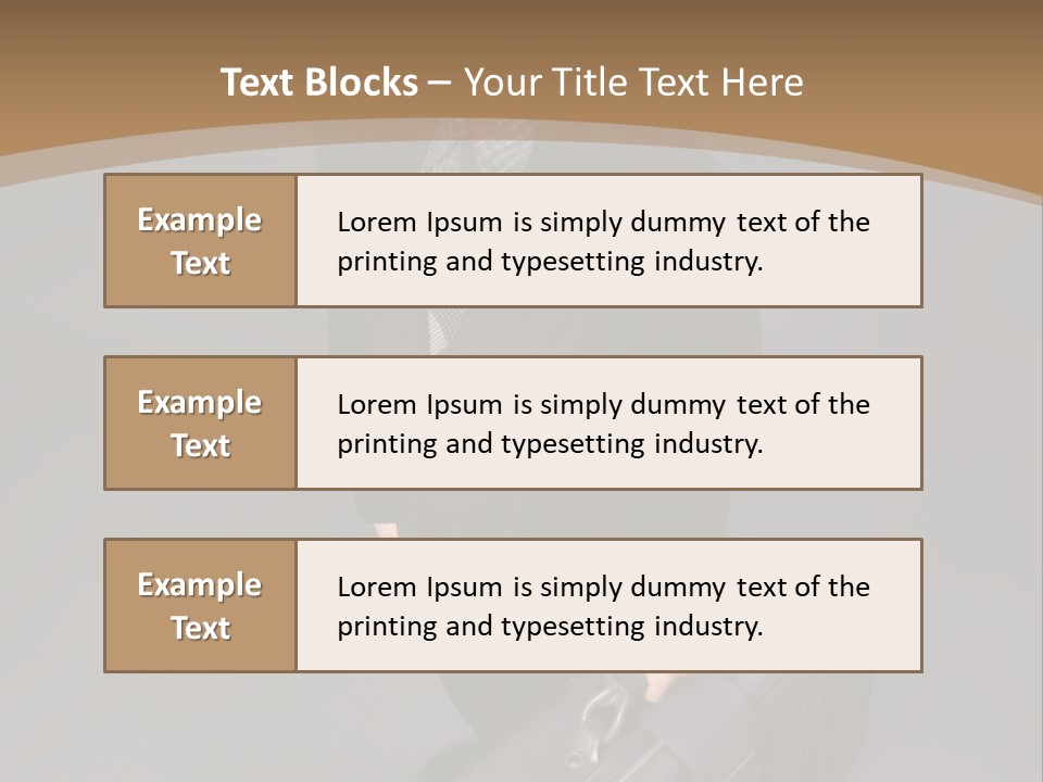 Traditional Coat Occupation PowerPoint Template