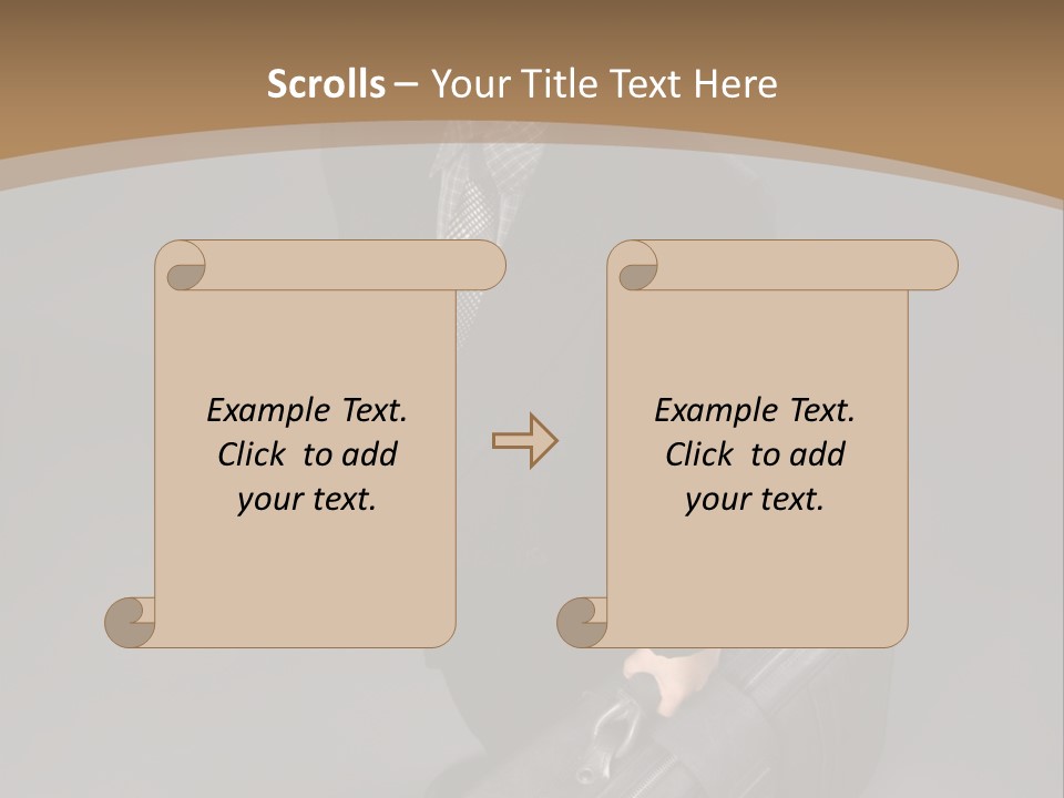 Traditional Coat Occupation PowerPoint Template
