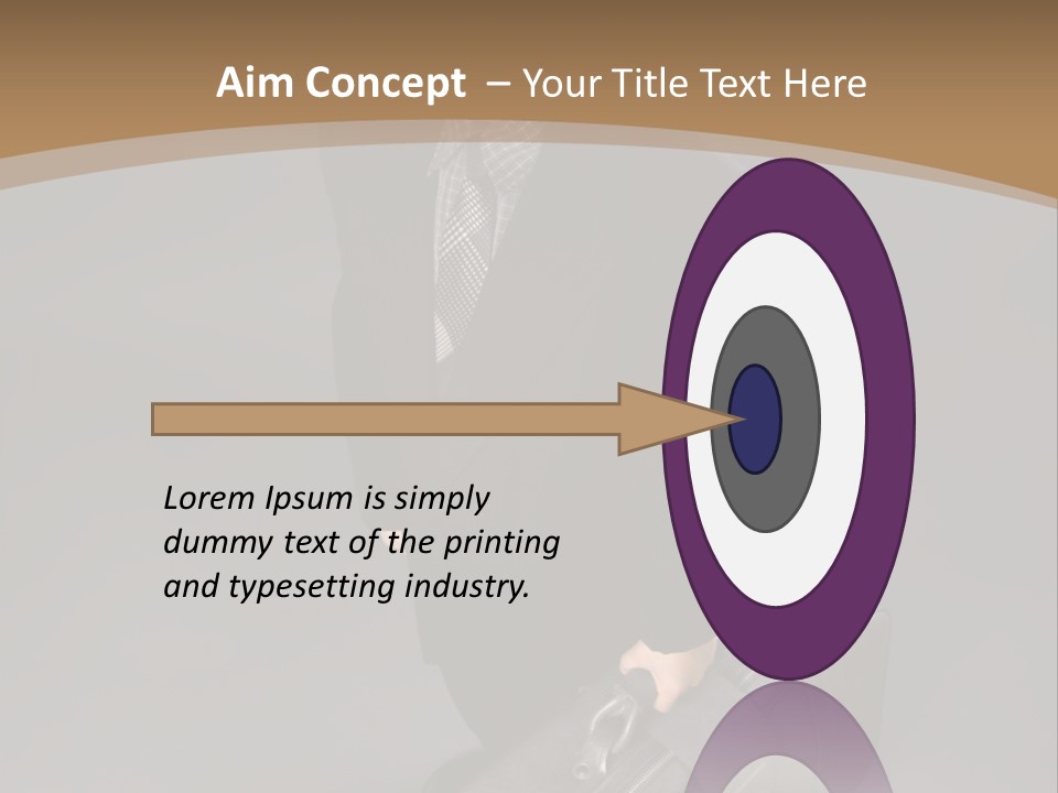 Traditional Coat Occupation PowerPoint Template