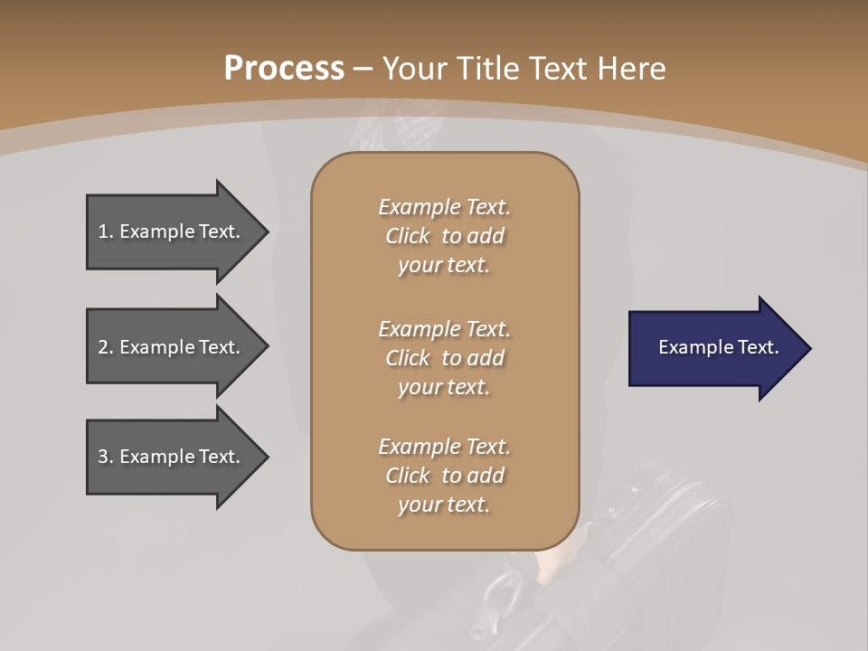 Traditional Coat Occupation PowerPoint Template