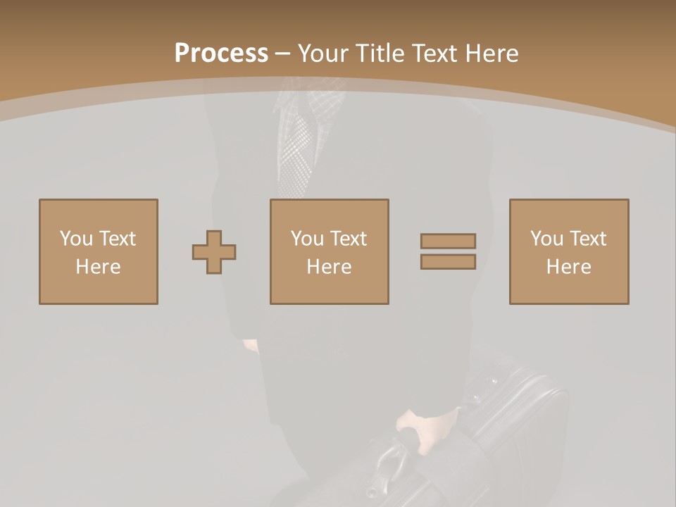 Traditional Coat Occupation PowerPoint Template