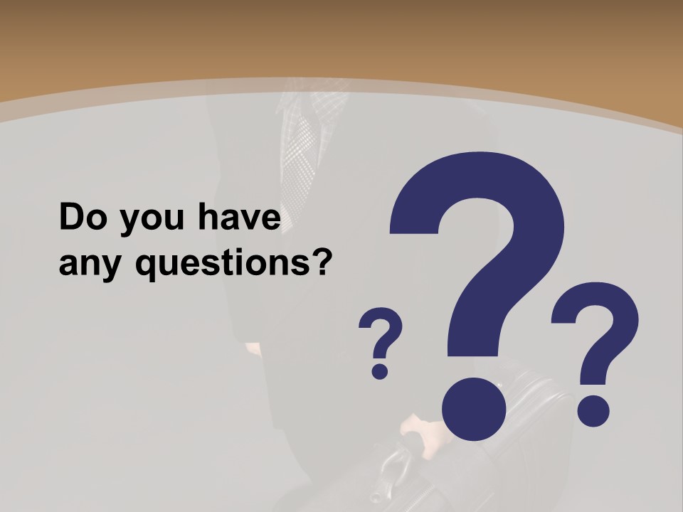 Traditional Coat Occupation PowerPoint Template