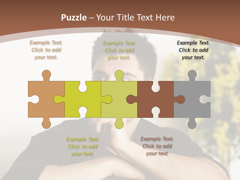 Portrait Interior Menschlich PowerPoint Template