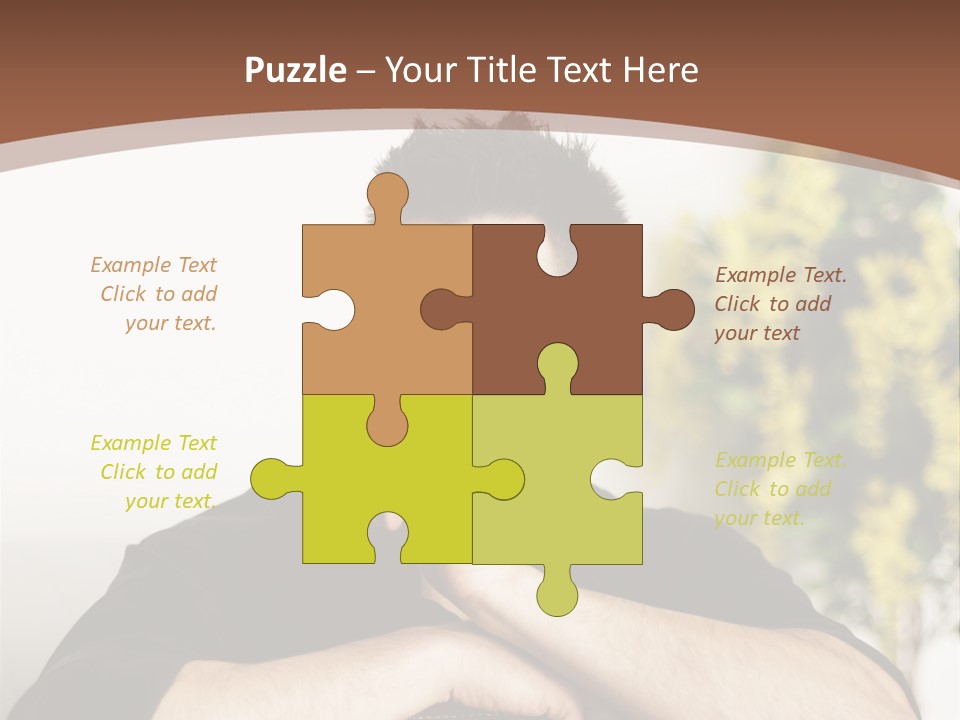 Portrait Interior Menschlich PowerPoint Template