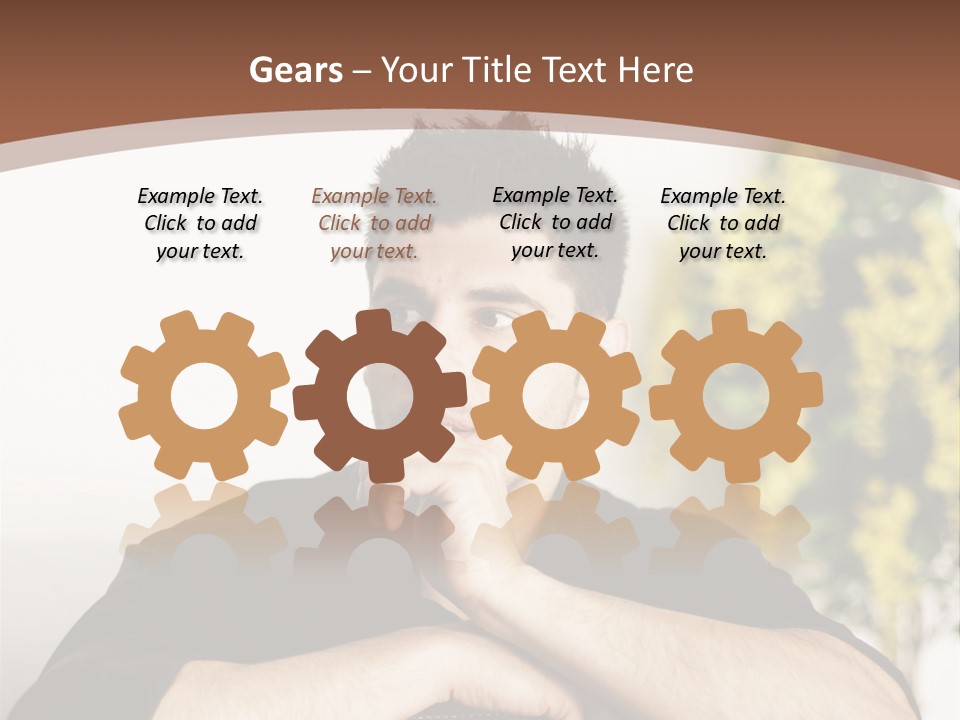 Portrait Interior Menschlich PowerPoint Template