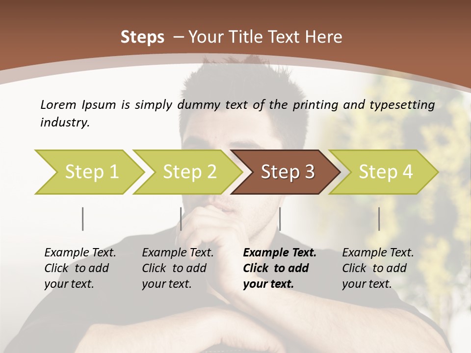 Portrait Interior Menschlich PowerPoint Template