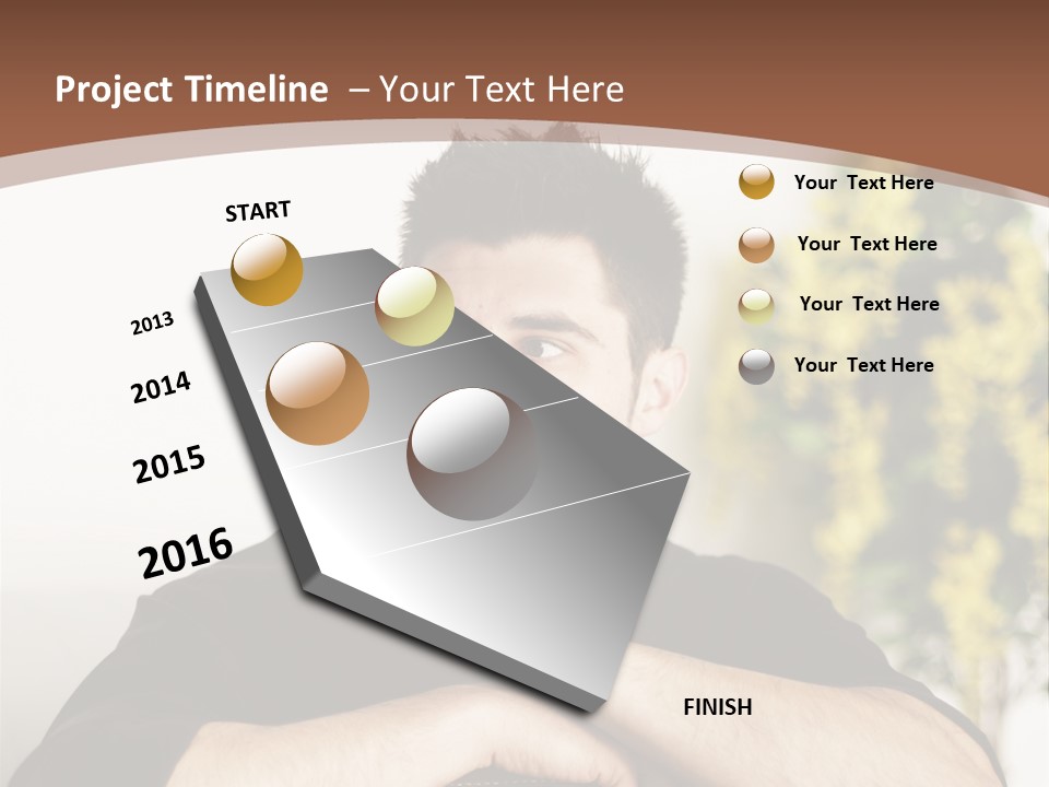 Portrait Interior Menschlich PowerPoint Template