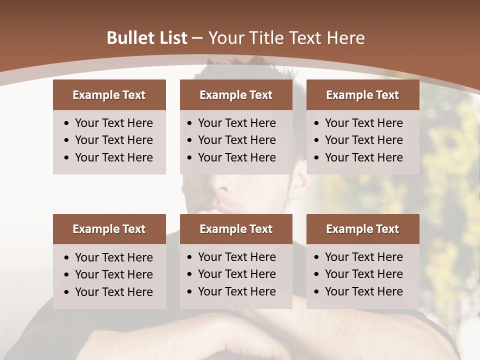 Portrait Interior Menschlich PowerPoint Template