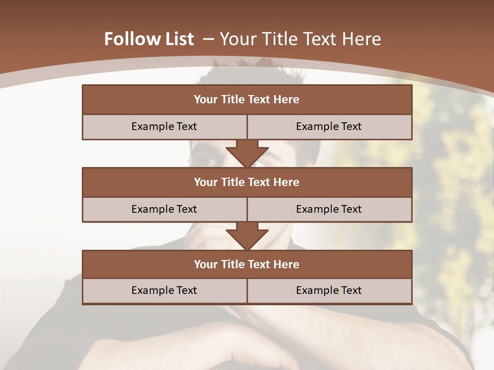 Portrait Interior Menschlich PowerPoint Template