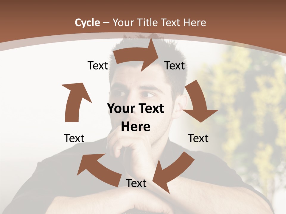 Portrait Interior Menschlich PowerPoint Template