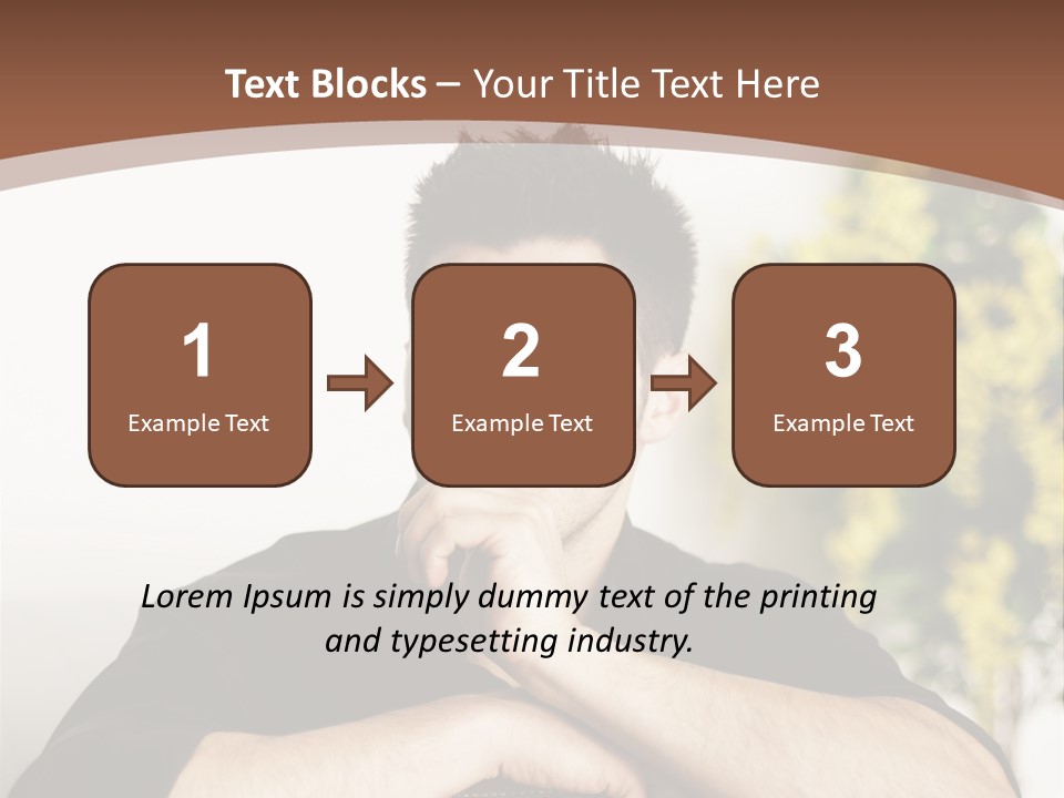 Portrait Interior Menschlich PowerPoint Template