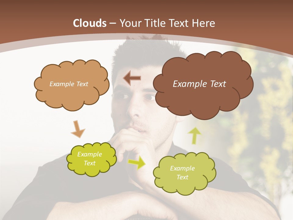 Portrait Interior Menschlich PowerPoint Template