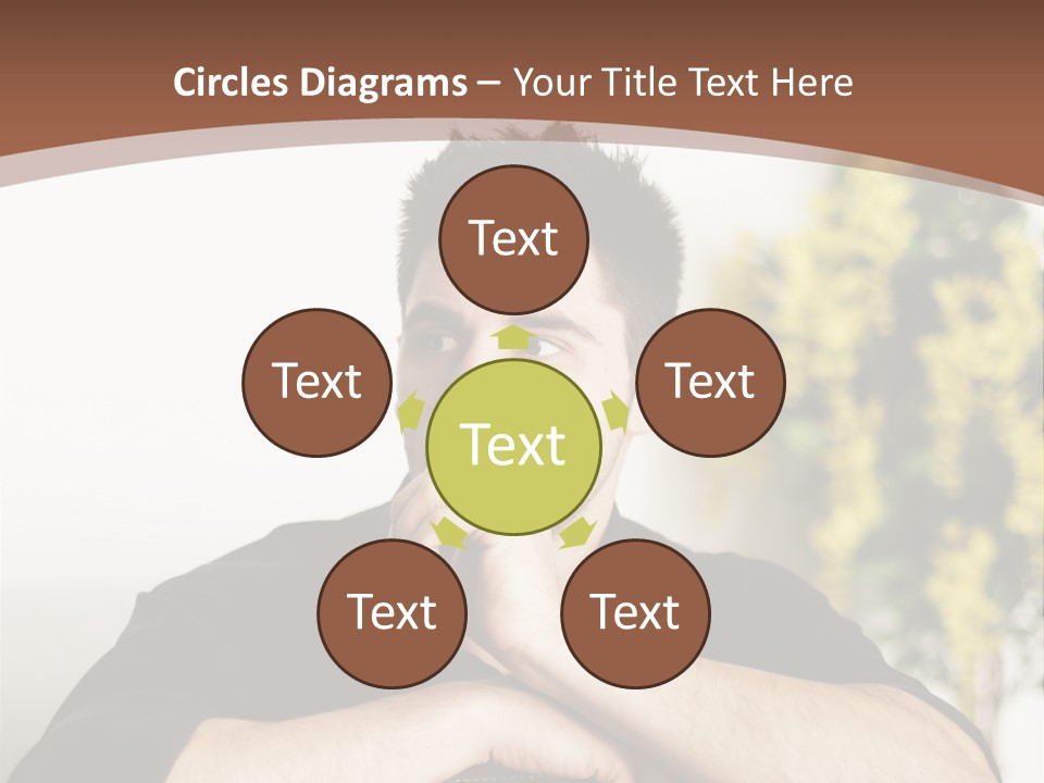 Portrait Interior Menschlich PowerPoint Template