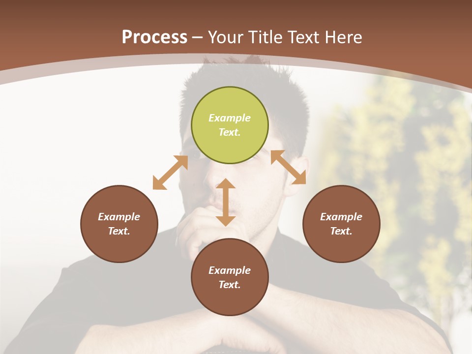 Portrait Interior Menschlich PowerPoint Template