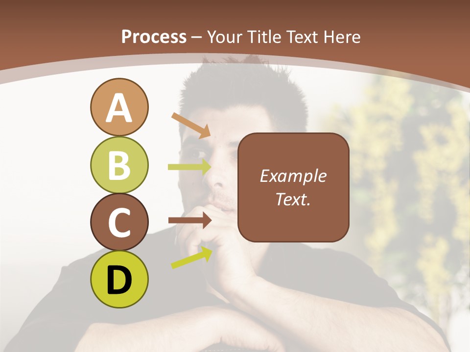 Portrait Interior Menschlich PowerPoint Template