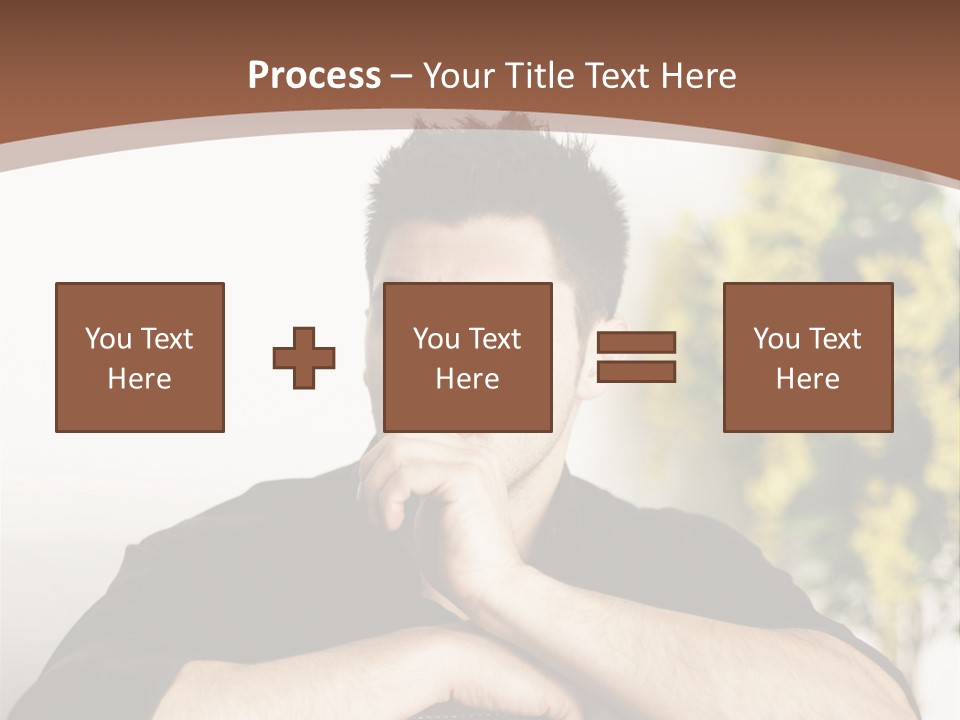 Portrait Interior Menschlich PowerPoint Template