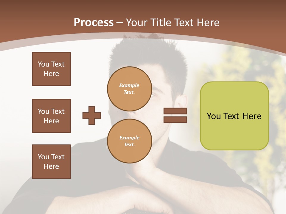 Portrait Interior Menschlich PowerPoint Template