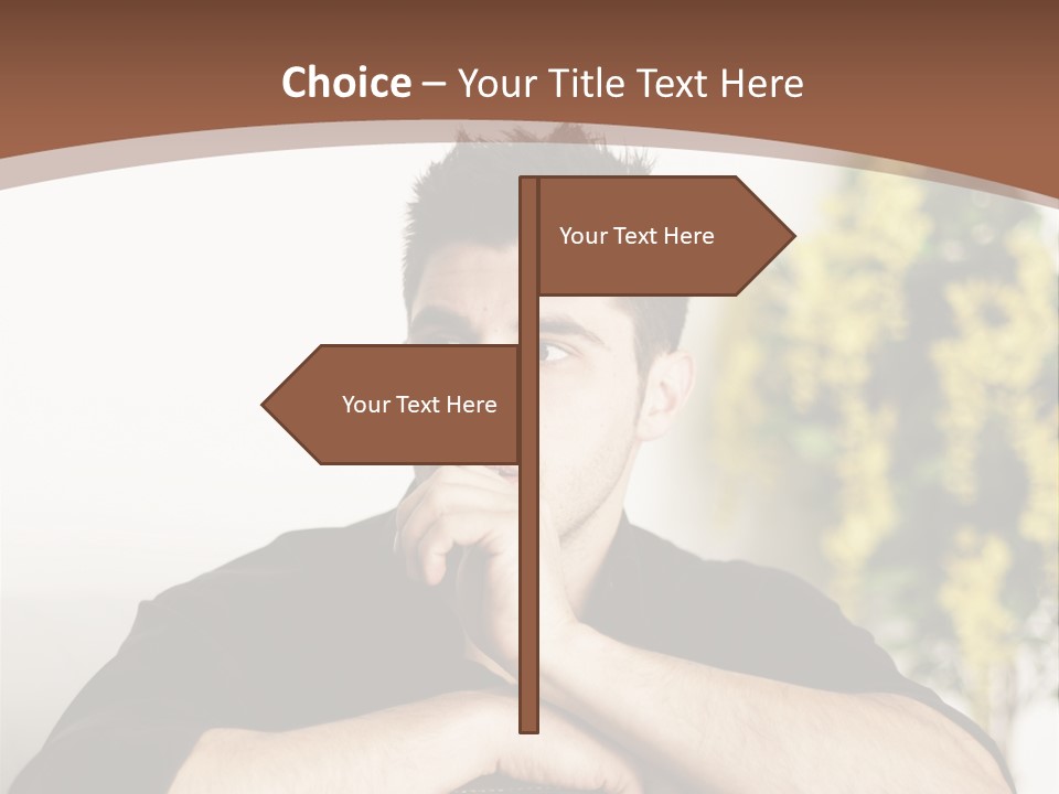 Portrait Interior Menschlich PowerPoint Template