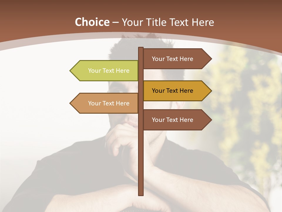 Portrait Interior Menschlich PowerPoint Template