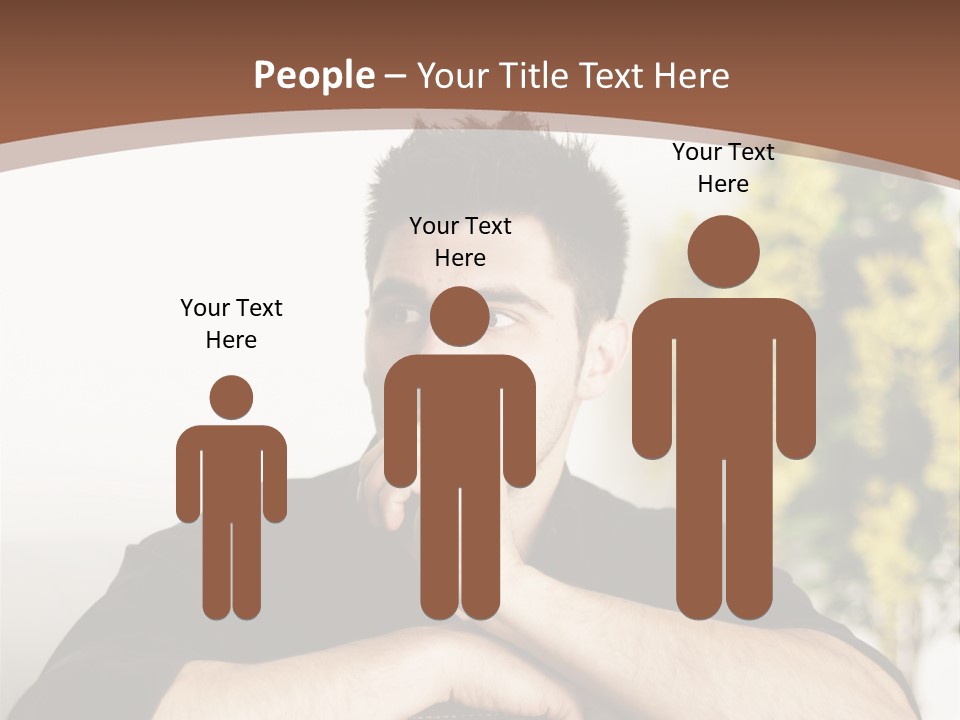 Portrait Interior Menschlich PowerPoint Template