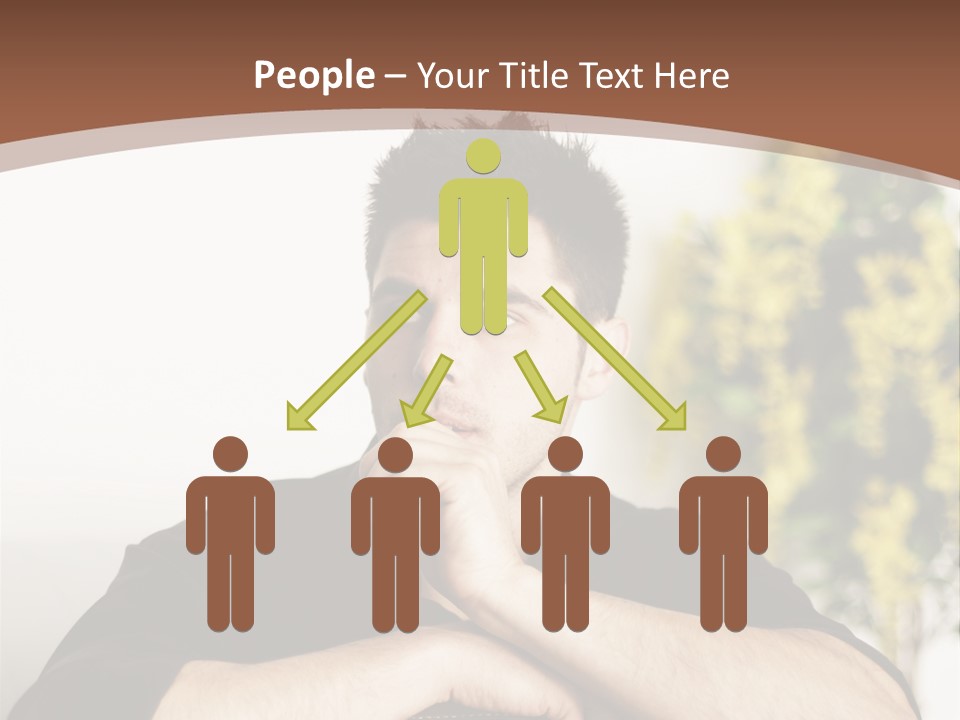 Portrait Interior Menschlich PowerPoint Template