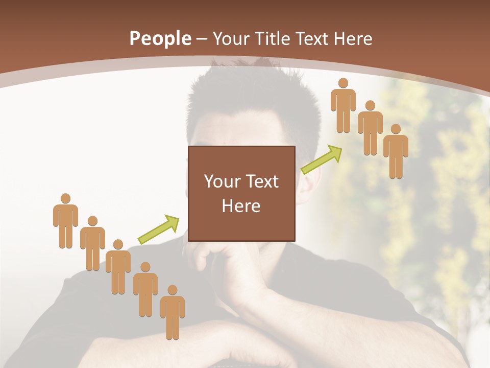 Portrait Interior Menschlich PowerPoint Template