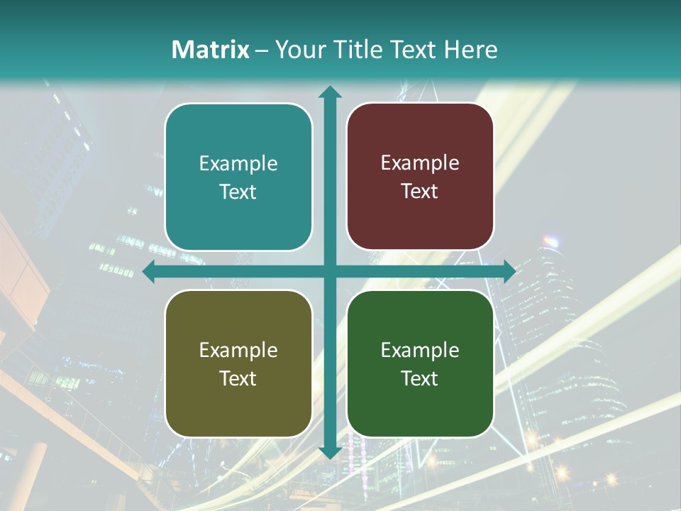 Hong Urban Line PowerPoint Template