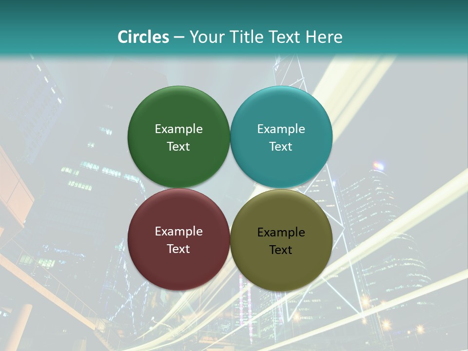 Hong Urban Line PowerPoint Template