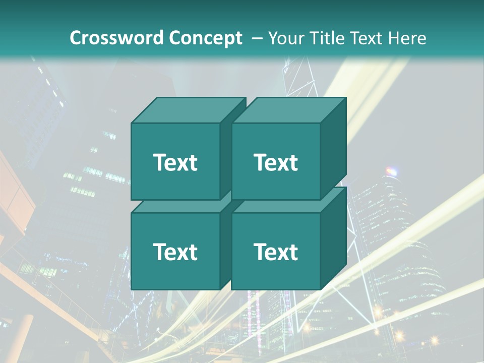 Hong Urban Line PowerPoint Template