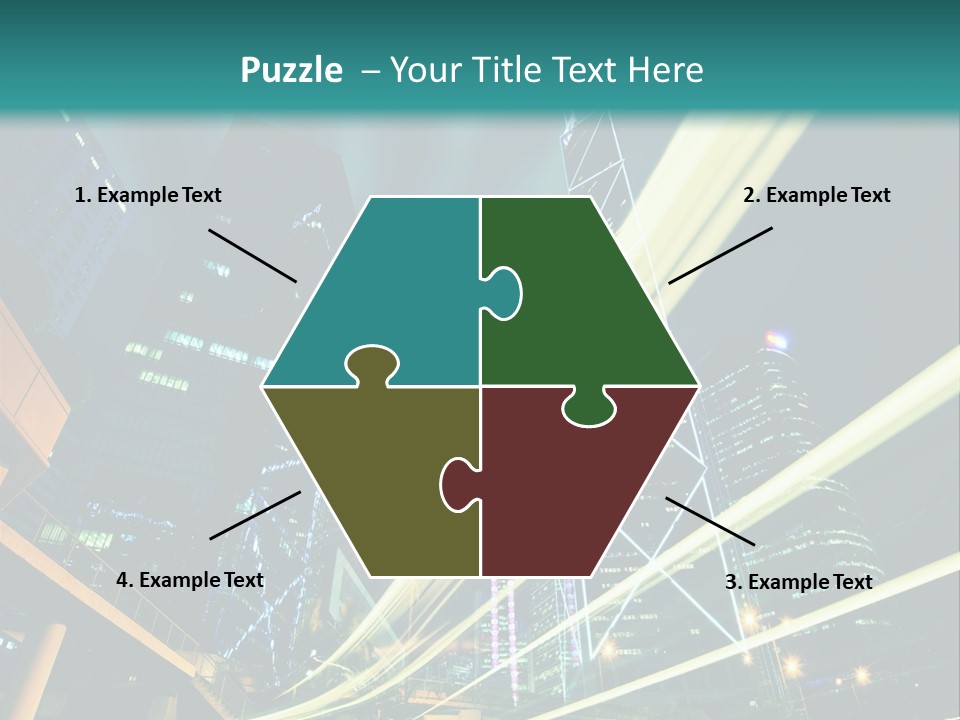 Hong Urban Line PowerPoint Template