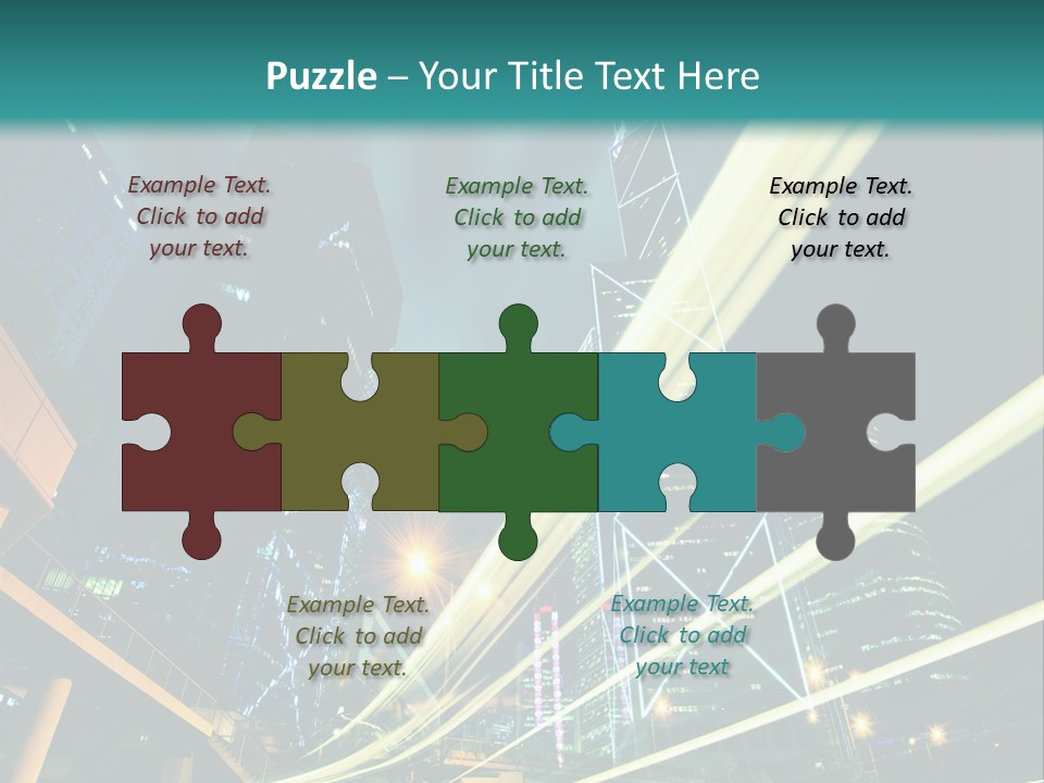 Hong Urban Line PowerPoint Template