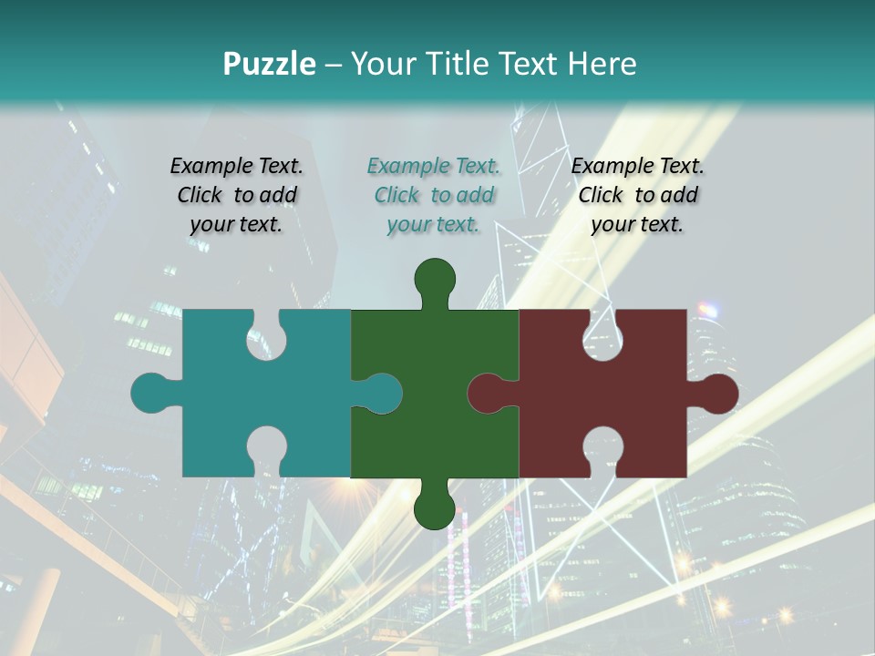 Hong Urban Line PowerPoint Template