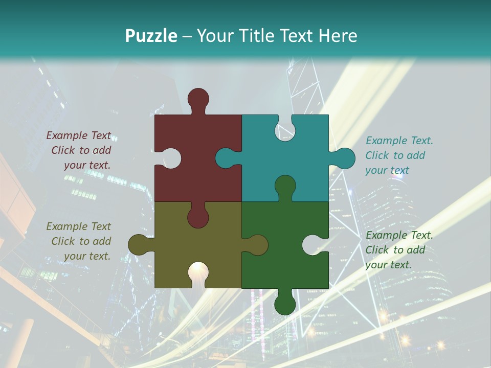 Hong Urban Line PowerPoint Template