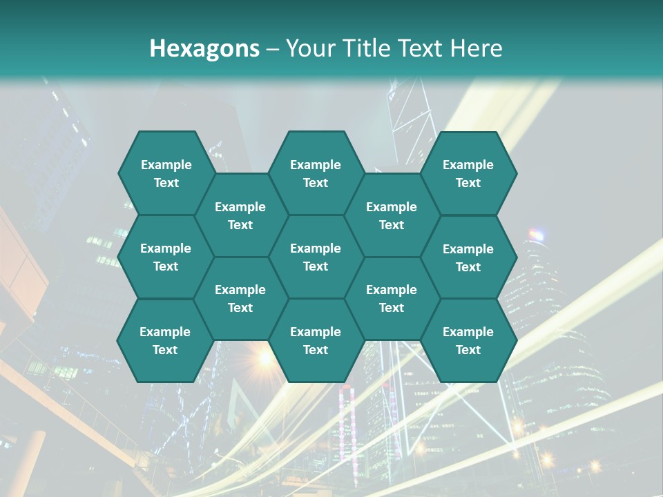 Hong Urban Line PowerPoint Template